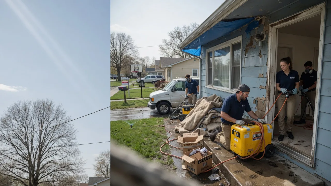 Basement Flood Cleanup in Plains, MT near me
